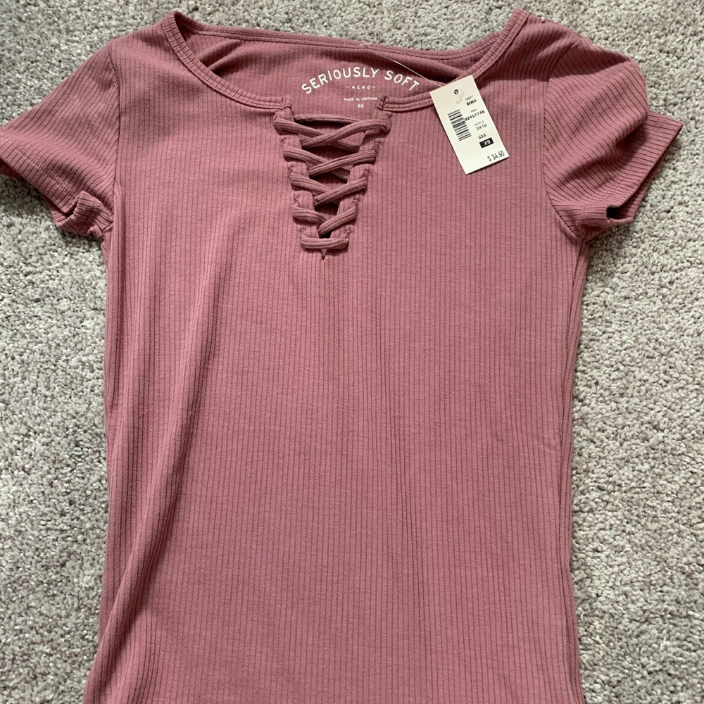 Aeropostale pink shirt